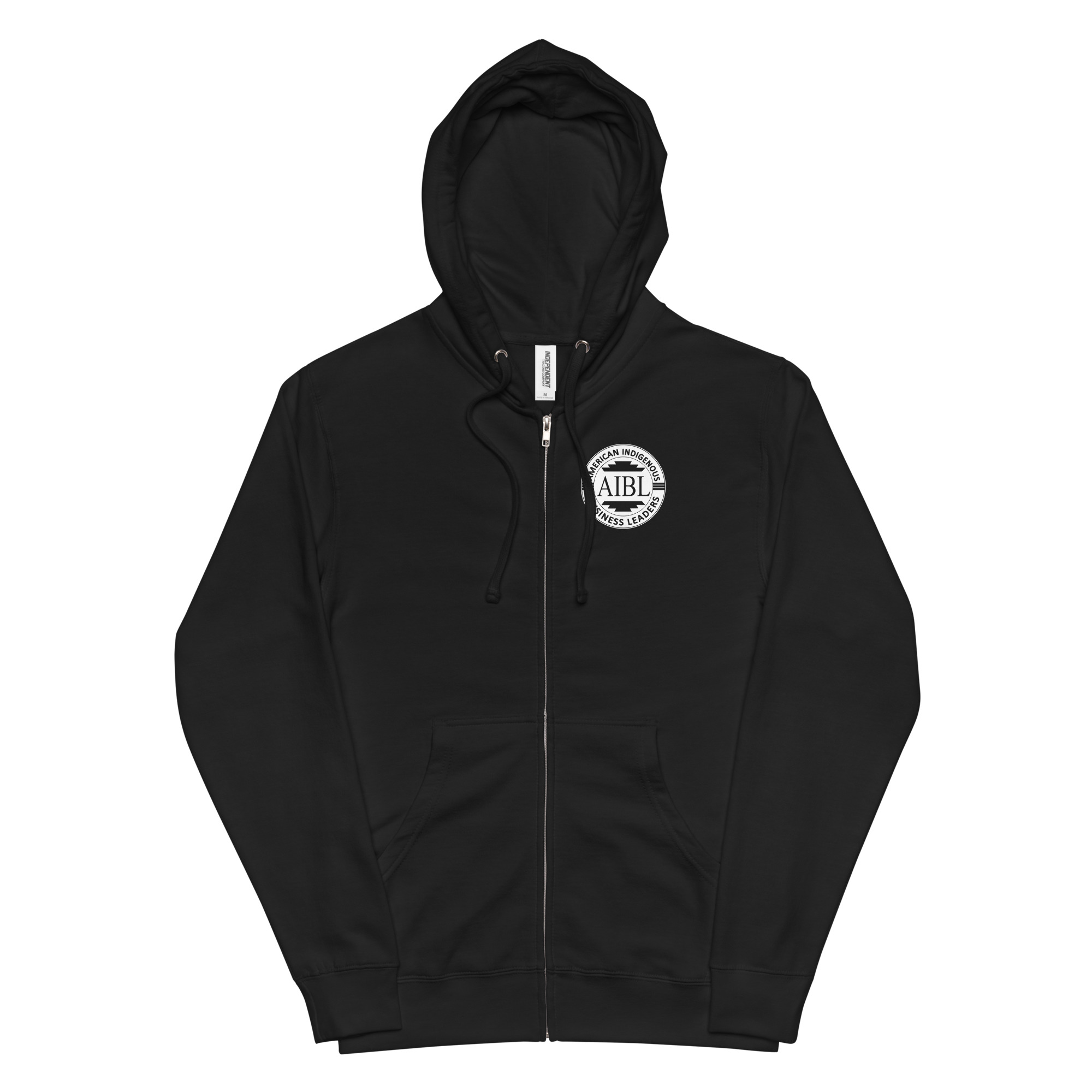 Branded Fleece Hoodie - unisex - American Indigenous Business Leaders